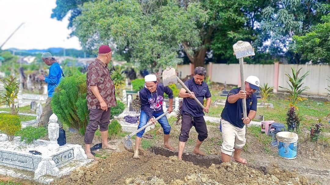 MPPM Kebumikan Jenazah WNI Terlantar di Kajang