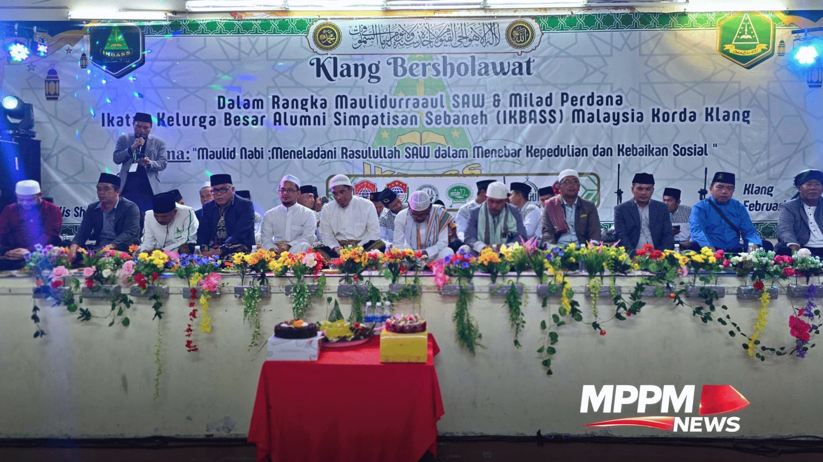 Ribuan Warga Indonesia Hadiri Majelis Sholawat Maulid Nabi dan Milad Perdana IKBASS Korda Klang