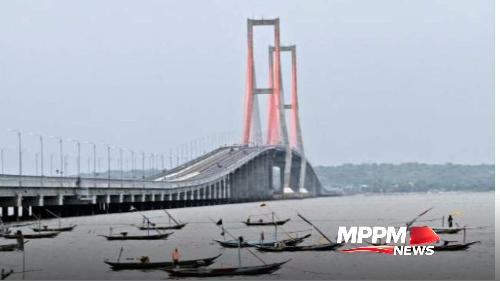 Jembatan Suramadu lokasi pencurian besi tiang pancang yang berhasil diungkap Polres Bangkalan