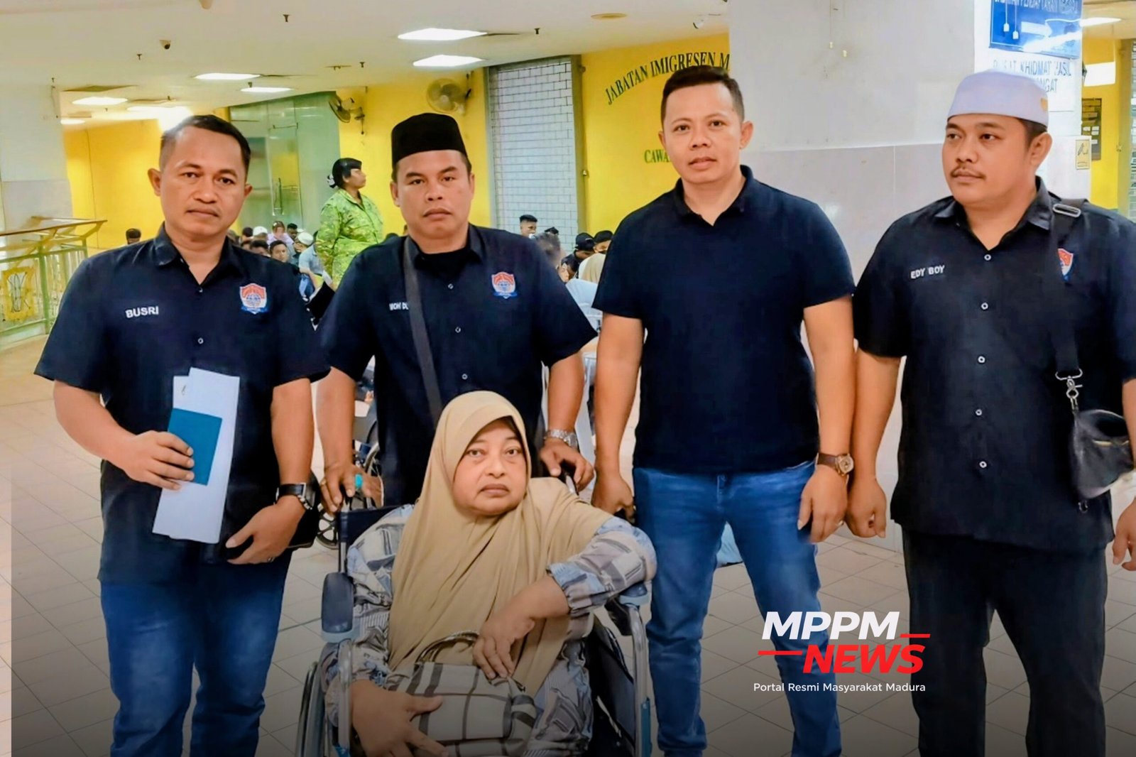 PMI Sampang Sakit di Malaysia Dipulangkan MPPM
