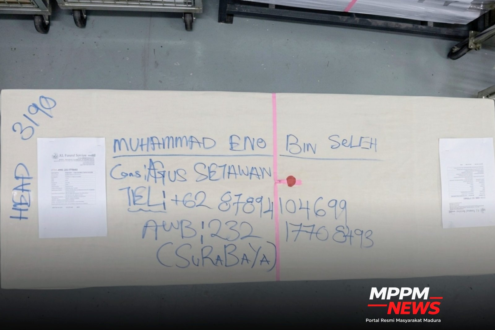 MPPM Kawal Pemulangan Jenazah PMI Asal Pamekasan dari Malaysia