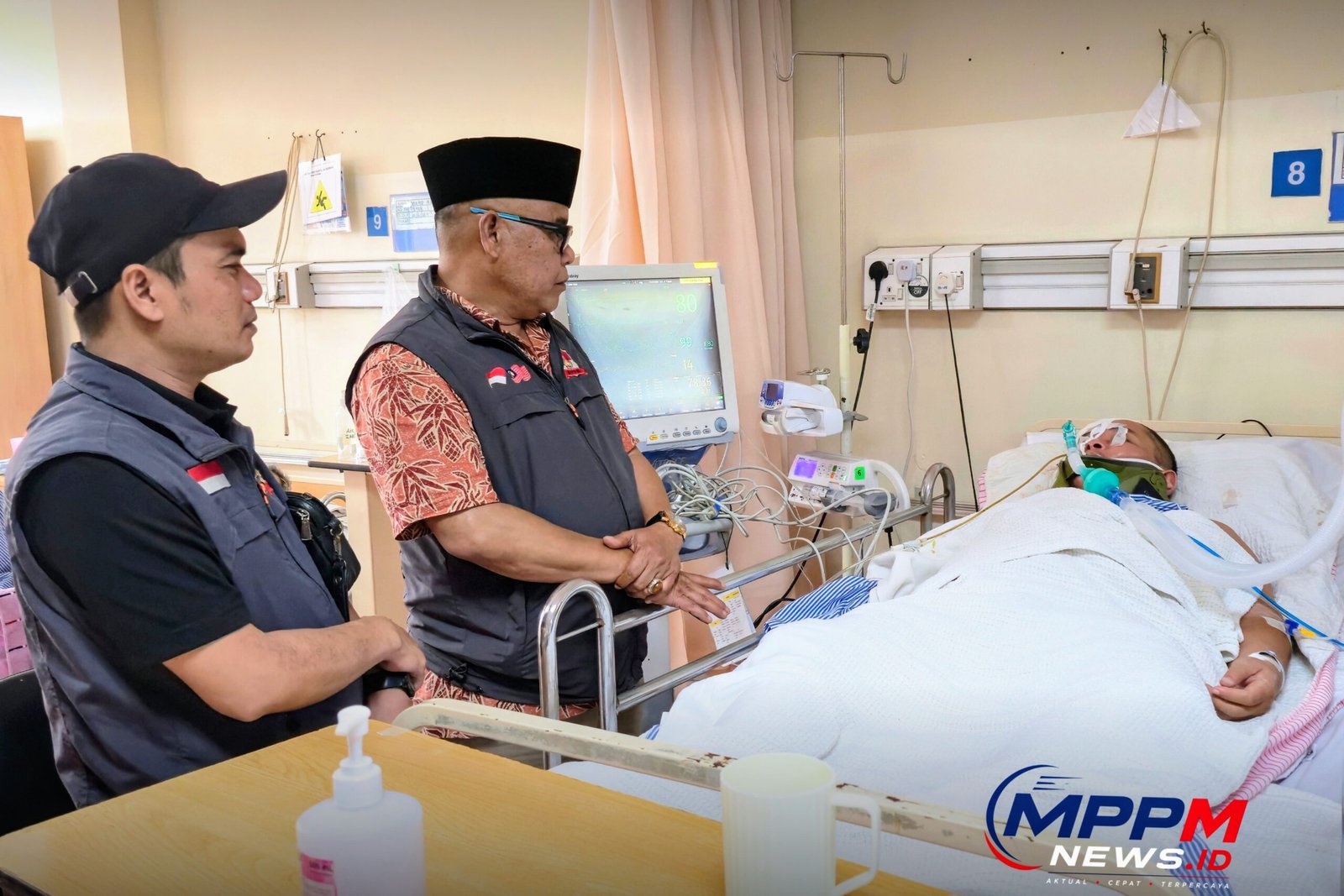 MPPM Kunjungi KH Mohammad Rizki Darqutni Khosin, Kondisi Semakin Kritis