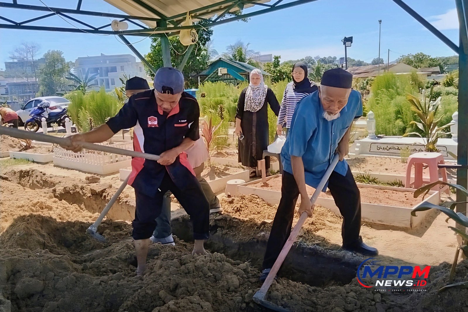 TPPJ MPPM Dampingi Pemakaman PMI Juliana di Kajang