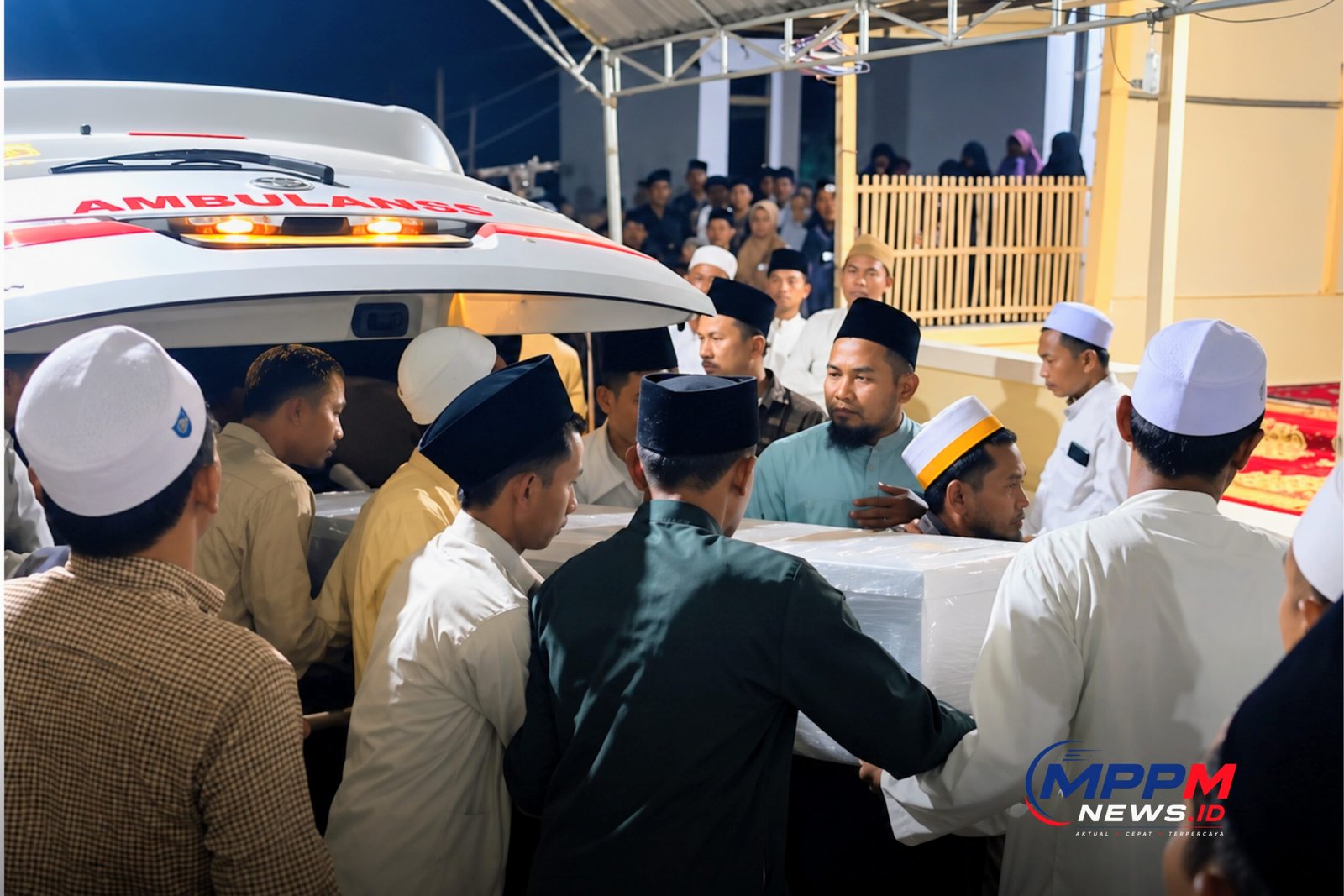 Jenazah Abdul Rozek Tiba di Rumah Duka Sampang